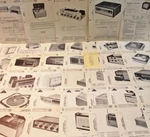 Grommes 6 Channel Amplifier Sams Photofact Folder Model 15PG-8. Fixed Price $15.95.