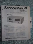 Technics RS-M11 MK2 Service Manual Original Repair Book Stereo Tape Deck Player. Fixed Price $27.50.