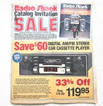 Vintage 1982 Radio Shack Store Catalog TRS-80 Boom Box Pure 80'S Nostalgia Rare. Fixed Price $89.99.