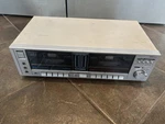 Vintage Sears Lxi Dual Cassette Deck Model 564.93284450. Fixed Price $53.99.