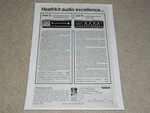 Heathkit Ad, 1974 AR-1500 Receiver, AD-1013 Audio Scope, Articles, Info On Each. Fixed Price $9.99.