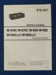 Teac W-370 W-375C W-350 W-355 W-310C Mkii W-300 Cassette Service Manual. Fixed Price $13.54.