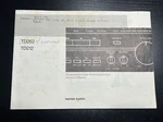 1988 Harman Kardon TD262 TD212 Cassette Deck Owner Instructions Manual Vintage. Fixed Price $10.69.