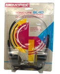 Vintage Memorex Sonic-lite SL40 Stereo Headphones Cord Dynamic Nos. Fixed Price $24.99.