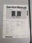 Panasonic SE-4608 Compact Stereo Service Manual D-5367. Fixed Price $54.95.