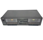 Technics RS-B17W Double Cassette Tape Deck 1-TOUCH Record Tested & Working. Fixed Price $99.99.