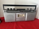 Realistic Scr 14 Am/fm Stereo Cassette Boombox Tested & Working Clean. Fixed Price $51.00.