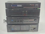 Sherwood TD130B, EQ460B, AD260B, CD340B Stereo/amplifier Lot. Fixed Price $209.00.