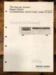 Harman Kardon CD391 CD-391 Cassette Service Manual *original*. Fixed Price $24.97.