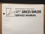 Original Service Manual For The Luxman 5M21 5M20 Power Amplifier. Fixed Price $13.98.