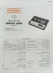 Superscope CD-303 Stereo Cassette Deck Service Manual Original. Fixed Price $15.00.