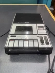 Jc Penney Portable Cassette Recorder Player Model No. 681-6531 W/cord Works. Fixed Price $34.00.
