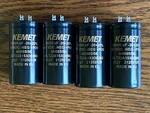 New 15000 Uf 63V Kemet Main Filter Capacitors For Sansui AU-717 Exact Fit 40MM. Fixed Price $75.00.
