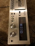 Vintage Panasonic Stereo Metal Cassette Player RS-619 Wood Untested Parts Only. Fixed Price $130.00.