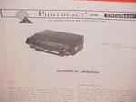 1973 Panasonic Car Stereo Cassette Tape Player Service Manual Model CX-131EU. Fixed Price $20.99.