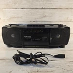 Casio CP50 Vintage Am Fm Stereo Cassette Player Recorder Boombox Bass Boost Blk. Fixed Price $50.00.