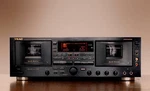 Teac W-6000R Double Cassette Deck Black With Remote Control Tested Used Japan. Fixed Price $448.95.