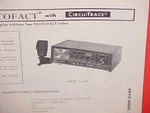 1978 Royce Cb Radio Service Shop Manual Model 1-621. Fixed Price $34.99.