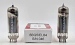 EL84 / 6BQ5 Matched Rca 2 Tubes (new Old Stock) Test 1 Year Warranty. Fixed Price $74.45.