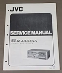 Jvc Stereo Cassette Deck KD-A1 A/b/c/e/j/u Service Manual D-3199. Fixed Price $54.95.