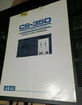 Akai CS-35D Original Cassette Stereo Tape Deck Manual. Fixed Price $10.95.