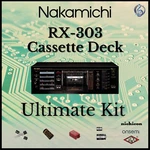 Nakamichi RX-303 Cassette Deck Ultimate Restoration Kit Wima, Onsemi, Nichicon. Fixed Price $89.95.