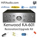 Kenwood KA-601 Amplifier Rebuild Restoration Recap Upgrade Kit Repair Capacitor. Fixed Price $185.00.