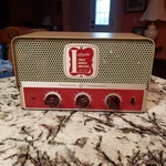 Precision Lafayette Model 10PA Amplifier Modified For Harp Guitar. Fixed Price $695.00.