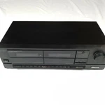 Sherwood DD-1030 Dual Cassette Deck Player Vintage Needs New Belt Powers On. Fixed Price $29.99.