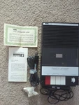 Montgomery Ward Airline Solid State Cassette Recorder And Player. Fixed Price $35.11.