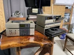 Pioneer AX-7 Amplifier Stack, Tuner FX-9, Cassette Deck CT-X8W, Record PL-X7. Fixed Price $690.00.