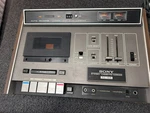 Vintage Sony Stereo Cassette Deck Model TC-165 Tapecorder. Fixed Price $150.00.
