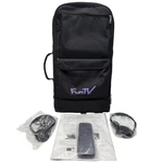 Vtg Funai Funtv MFV210C Portable Vhs/lcd Player Complete Set Tested W/ Ac & Car. Fixed Price $89.00.
