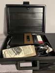 Cariole Model 19858 Cassette Deck Automatic Level Control With Case. Fixed Price $49.99.