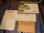 Marantz Superscope C-104 Professional Cassette Recorder Owners Manual Warranty. Fixed Price $13.00.