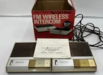 Realistic Radio Shack Plug 'n Talk Wireless 2-STATION Fm Intercom 43-212 W/ Box. Fixed Price $23.99.