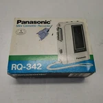 Vtg Panasonic RQ-342 Mini Cassette Recorder W/ Original Box Instructions Tested. Fixed Price $39.89.