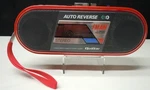 Vintage Quasar Red Portable Am/fm Stereo Radio Cassette Player GX3800. Fixed Price $50.00.