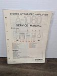 Yamaha A-1060 Integrated Amplifier Service Manual Original Paperwork Vintage. Fixed Price $22.49.