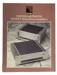 Perreaux PMF1850 & PMF3150 Brochure For Mosfet Stereo Power Amplifers. Fixed Price $39.99.
