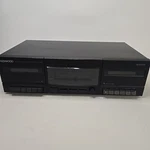 Kenwood KX-W597 Dual Double Cassette Deck Player / Recorder Tested. Fixed Price $59.99.