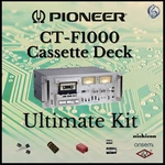 Pioneer CT-F1000 Cassette Deck Ultimate Upgrade Kit Genuine Parts Restoration. Fixed Price $129.95.
