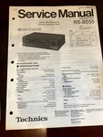 Technics RS-B555 RSB555 Service Manual From The Usa **original**. Fixed Price $11.99.