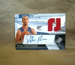 Peter Ramos Rc 2005-06 Ud Spx Rookie Gu Patch AUTO#1441/1999!WIZARDS. Fixed Price $22.49.