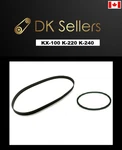 Replacement Belts For Luxman KX-100 K-220 K-240 Cassette Tape Deck. Fixed Price $10.86.