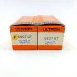 2 X 6SC7GT Ultron Tube. 1950S Tungsol Production. Matched Pair. 8. CH150. Fixed Price $183.86.