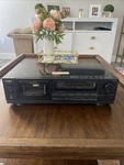 Aiwa Hx-pro Stereo Cassette Deck AD-R40 Protective Cover Still On Tested. Fixed Price $95.00.
