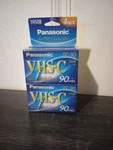Panasonic 4 Pack TC-30 Vhs-c Cassette Tapes Factory Sealed. Fixed Price $24.99.