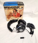 Vintage Panasonic EAH-20 8 Ohm Hi Fi Stereo Headphones Clean & Tested W/ Box. Fixed Price $59.95.