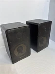 Vintage Realistic MINIMUS-7 Black Metal 40-2030C 40W Bookshelf Speakers. Fixed Price $59.96.